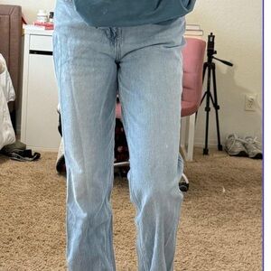 Hollister Light Blue 90’s Straight Jeans